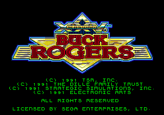 Buck Rogers Countdown to Doomsday screenshot 3 for Sega Genesis
